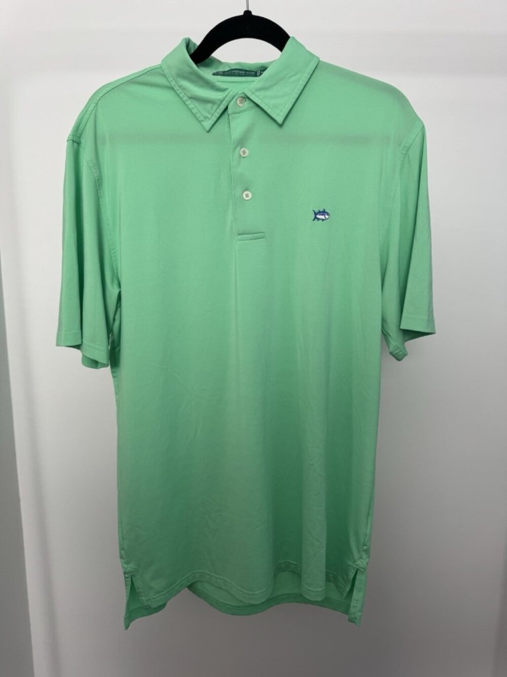 Southern Tide Club Golf Polo Men's Medium Green Skipjack Performance